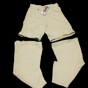 NEW The North Face Zip-Off Convertible Hiking Pants/Shorts Women's Sz 8 M NWOT